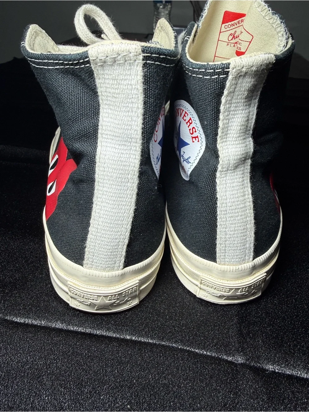 Converse x Comme des Garçons PLAY Chuck 70 High Top - Picture 6 of 8